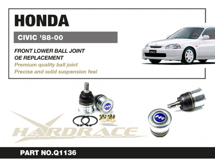 Front Lower Ball Joint For Honda Civic, CR-V, Del Sol, Integra – AM Autoparts
