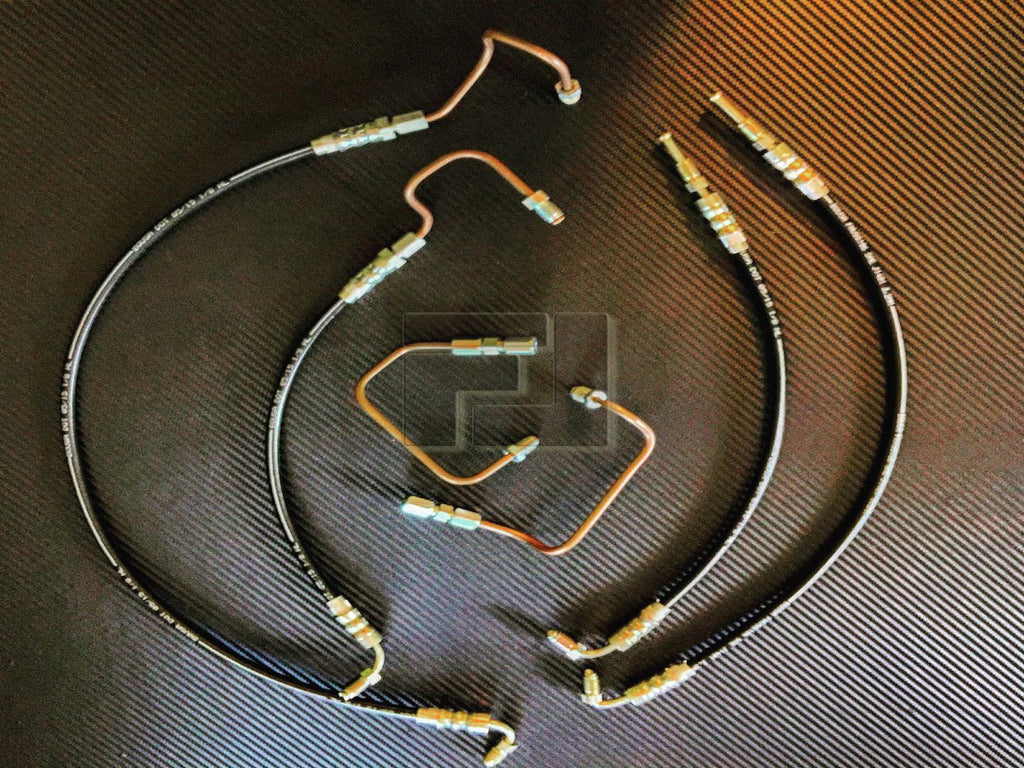 Finishing Lines EG "MiniTuck" Brake Line Kit (Stock Master Cylinder