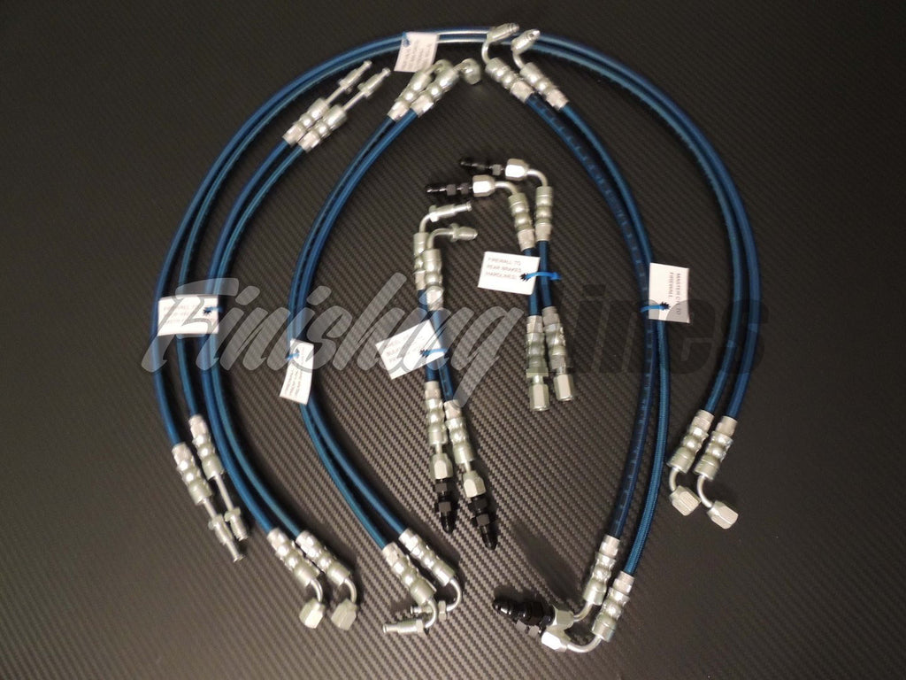 Finishing Lines DC "Full Tuck" Brake Line Kit (Stock Master Cylinder S
