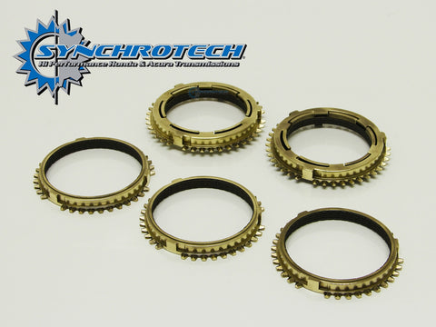 Synchrotech Transmission Pro-Series Carbon Synchro Set 1-5 RSX/Civic Si 02-05 (5 Speed)