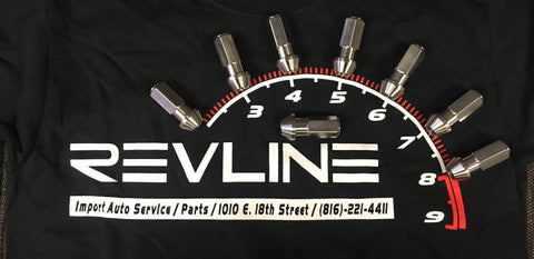 RevlineKC Titanium Lug Nuts 12x1.5