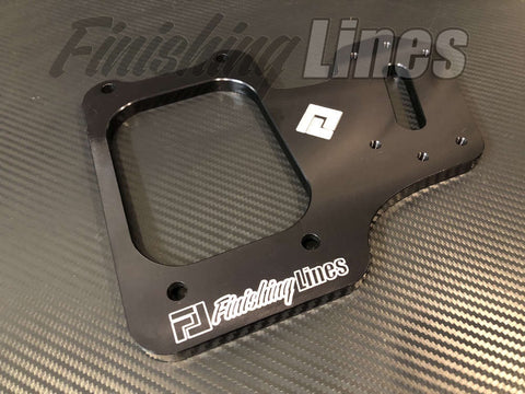 Finishing Lines B/D Series Staging Brake Mounting Plate (Black)