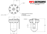 RIFE Back Pressure Canister Kit w/ Sensor-RIFE-Motion Raceworks
