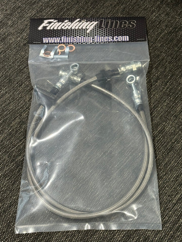 Finishing Lines DC Integra Front Caliper Hose Pair