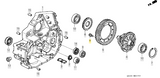 Honda 90015-634-010 Differential BOLT, FLANGE (10MM)