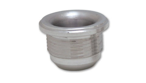Vibrant Performance Male -8AN Aluminum Weld Bung (3/4-16 SAE Thread; 1" Flange OD) 11152