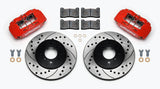 Wilwood Forged DPHA Front 4 Piston Caliper and Rotor Kit Civic/Integra 10.32" Rotors