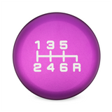 ESCO-T6 Shift Knob in Satin Purple Anodized Finish 1886-T6P