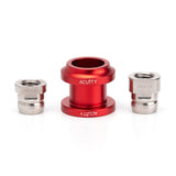 Shift Boot Collar Upgrade (Satin Red Aluminum Finish)