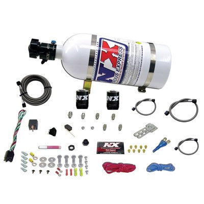 NITROUS EXPRESS UNIVERSAL SYSTEM FOR EFI (ALL SINGLE NOZZLE APPLICATION) WITH 10LB BOTTLE