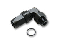Vibrant Performance Male Hose End Fitting, 90 Degree; Size: -10AN; Thread: (12) 1-1/6"-1 24909