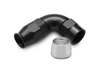 Vibrant Performance 90 Degree High Flow Hose End Fitting for PTFE Lined Hose, -8AN 28908