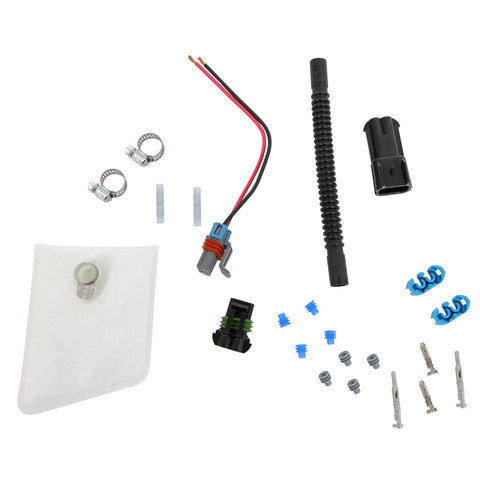 Walbro Universal Installation Kit: Fuel Filter, Wiring Harness, Fuel Line for E85 Pump 400-1168