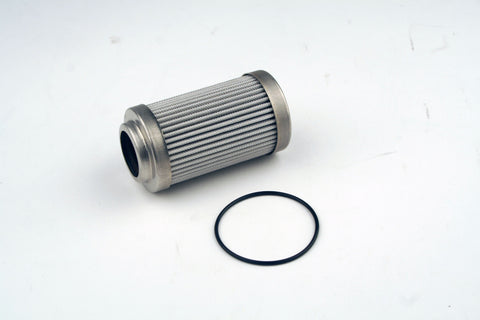 AEROMOTIVE (12650)  10 MICRON MICROGLASS REPLACEMENT ELEMENT; FITS 12340/12350 FILTER ASSEMBLY; FITS ALL 2IN OD FILTER HOUSINGS; FITS GAS AND ALCOHOL FUELS