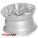 Circuit Performance CP25 16×8.5 Silver 4×100/4×114.3 [+22mm]