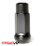 Circuit Performance Forged Steel CP50 Extended Open End Hex Lug Nut for Aftermarket Wheels: 12×1.5