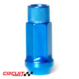 Circuit Performance Forged Steel CP50 Extended Open End Hex Lug Nut for Aftermarket Wheels: 12×1.5