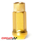 Circuit Performance Forged Steel CP50 Extended Open End Hex Lug Nut for Aftermarket Wheels: 12×1.5
