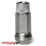 Circuit Performance Forged Steel CP50 Extended Open End Hex Lug Nut for Aftermarket Wheels: 12×1.5