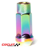 Circuit Performance Forged Steel CP50 Extended Open End Hex Lug Nut for Aftermarket Wheels: 12×1.5