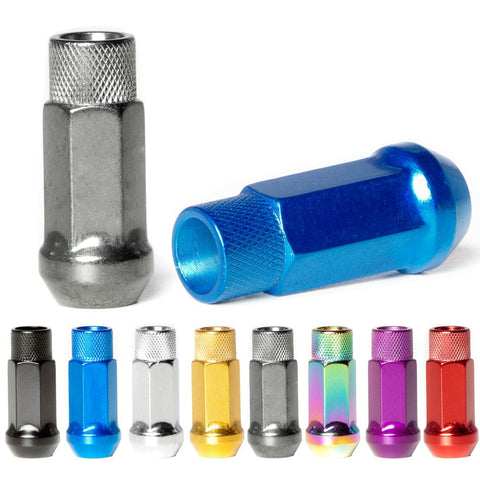Circuit Performance CP50 Extended Open End Lug Nuts M12x1.5 - Red (20 Pack) For Acura Honda