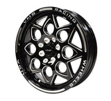 VMS RACING ROCKET DRAG RACE 4 LUG WHEEL 15X3.5 4X100/114.3 10 OFFSET