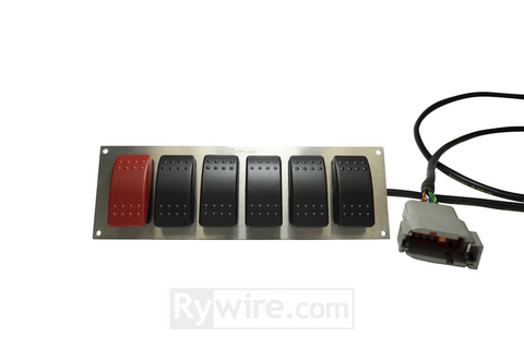 Rywire 6 Toggle Switch Panel
