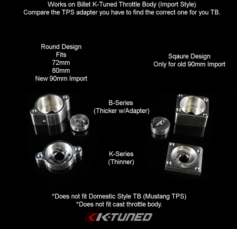 K-Tuned Throttle Body TPS Adapter