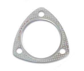 Vibrant Performance 1463 Exhaust Pipe Connector Gasket; Fabrication Components; Flexible Graphite; 3 Inch Inside Diameter For 3 Bolt Exhaust Flange