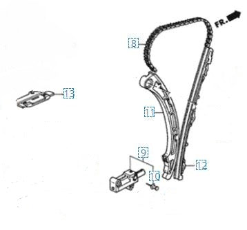 OEM Honda / Acura K Series Timing Chain Component Kit