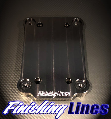 Finishing Lines K Series Shifter Mounting Base - Black Edition