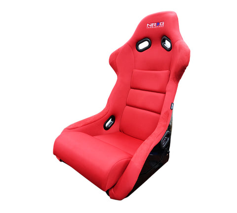 NRG FRP Bucket Seat (Red Cloth) - Large FRP-300RD