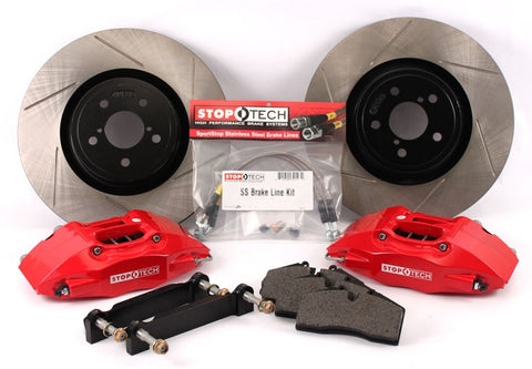 StopTech 02-06 RSX Type-S Touring Big Brake Kit: Red Caliper 82.058.5100.71