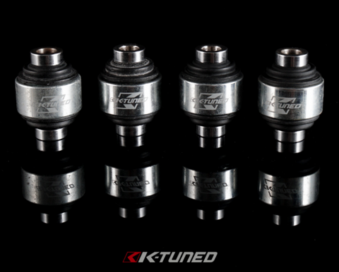 K-Tuned Front Upper Control Arms / Camber Kit Replacement Spherical Bushings  EK