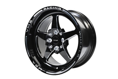 VMS Racing Wheel V-Star 5 Spoke Front Drag Wheel 13x9 4x100/4x114