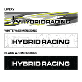 Hybrid Racing Dimensions Sunstrip White HYB-STI-00-06