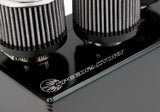 SpeedFactory Racing 3-Filter Oil Catch Can - Black Edition