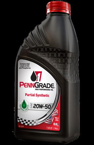 PennGrade (Brad Penn) 71196 - Semi Synthetic 20w50 Motor Oil (Green Oil)