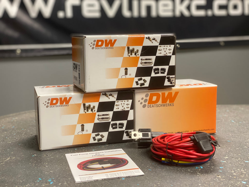 DeatschWerks Fuel Pump Hardwire Upgrade Kit RevlineKC