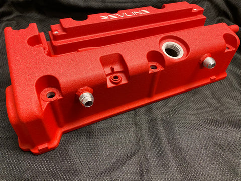 Revline K Series Valve Cover with -10AN Bungs (Front)