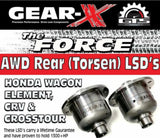 Gear-X The Force B/K/D AWD Rear Torsen LSD