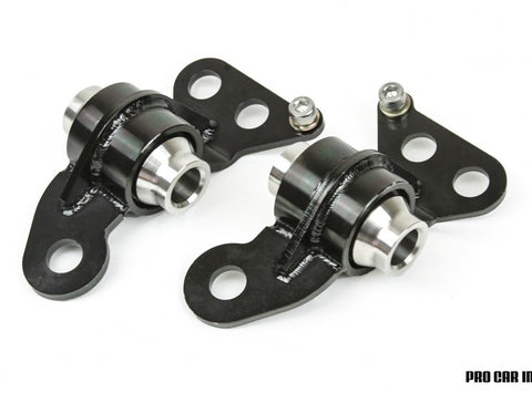 PCI V2 Machined Aluminum Front Lower Compliance Spherical Bearing Kit (92-95 Civic/94-01 Integra)