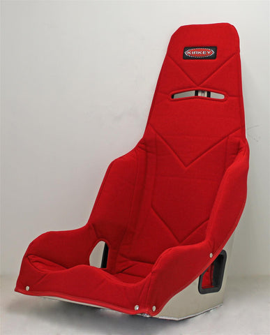 Kirkey Racing Fabrication SEAT COVER - 5517012 RED TWEED - FITS 55170