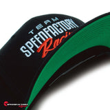 SpeedFactory Race Team Edition Embroidered Snapback Flat Bill Hat