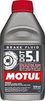 Motul DOT 5.1 Brake Fluid - High Performance - 100% Synthetic - 500 ml